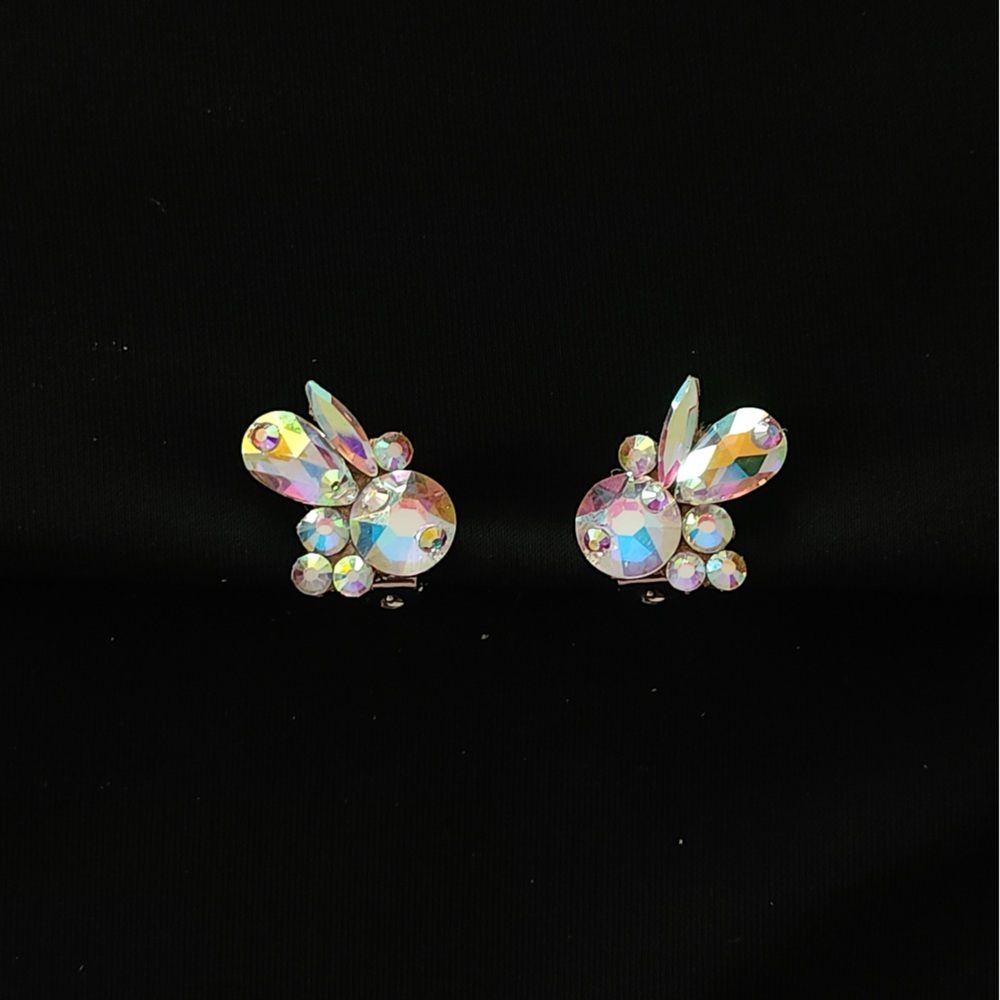 Iridescent Crystal Earrings